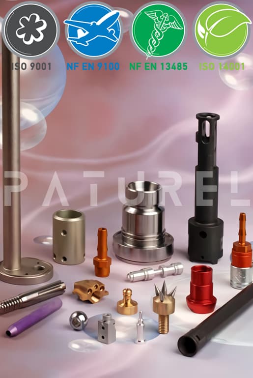 Fabricant de pièces techniques pour divers secteurs industriels